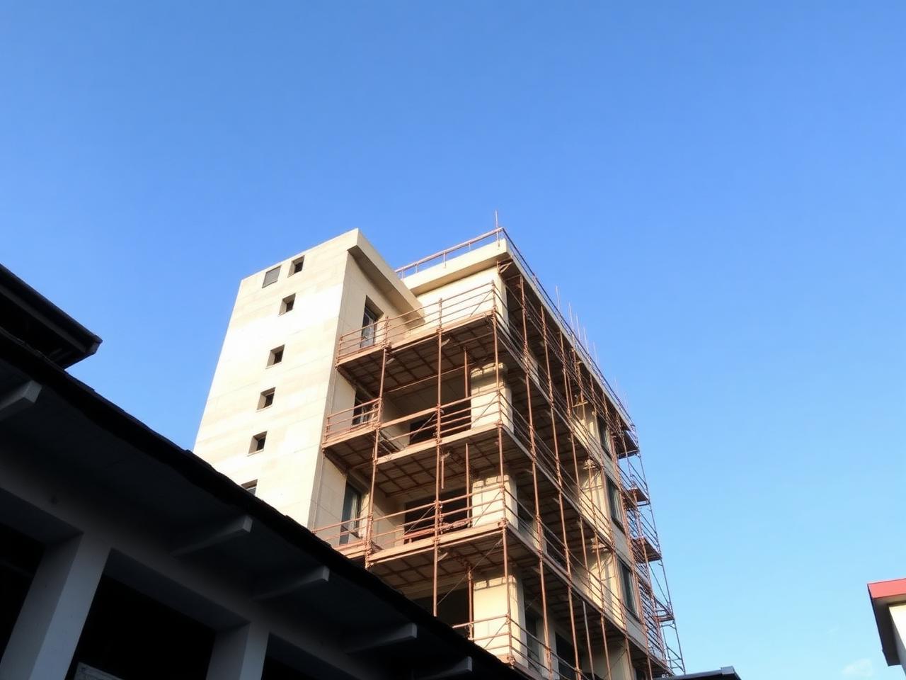 Building under construction